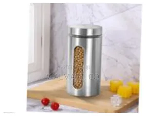 3 Piece Stainless Steel Kitchen Storage Tank Food Canister