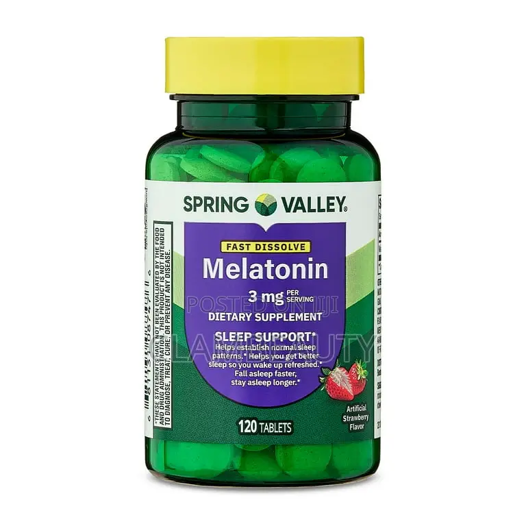 Spring Valley Fast-dissolve Melatonin Tablets