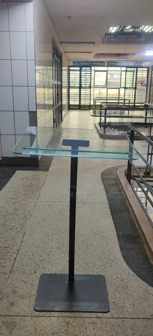 Single Stand Clear Podium