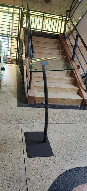 Single Stand Clear Podium
