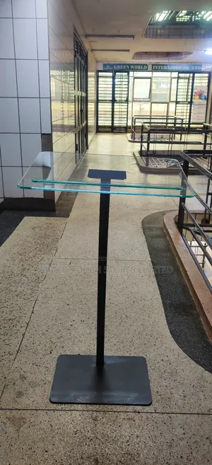 Single Stand Clear Podium
