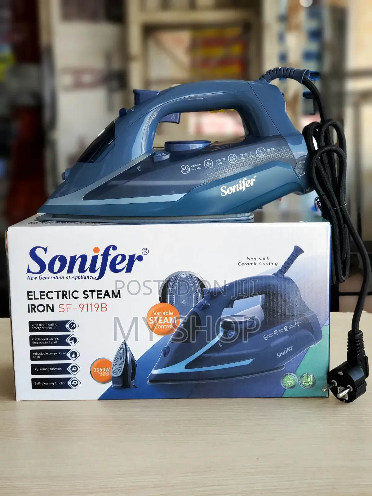 Sonifer Steam Iron Sf-9119b