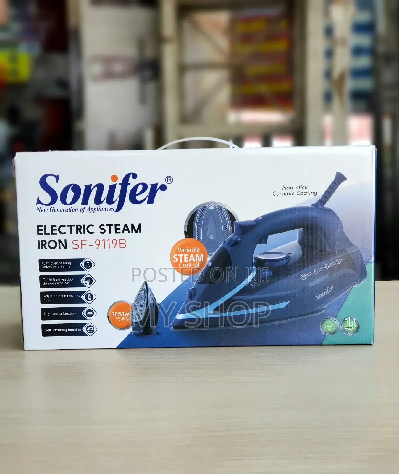 Sonifer Steam Iron Sf-9119b