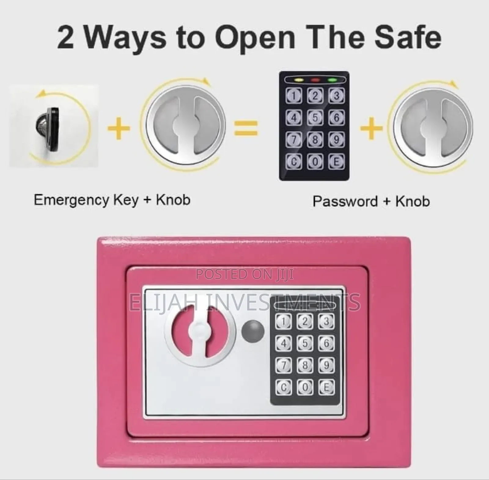 Mini Electronic Deluxe Digital Security Safe Box