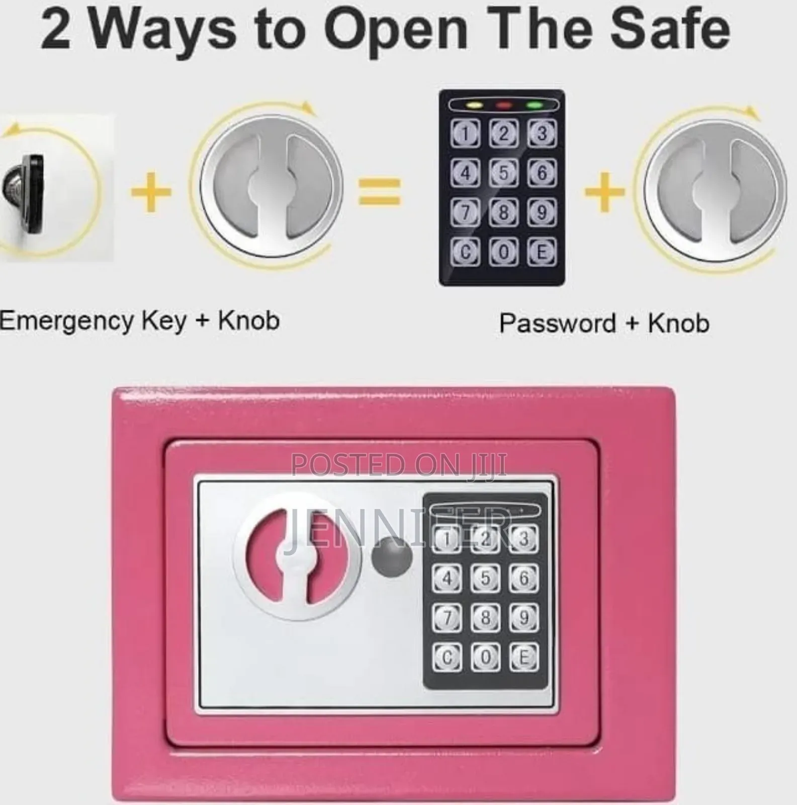 Mini Electronic Deluxe Digital Security Safe Box