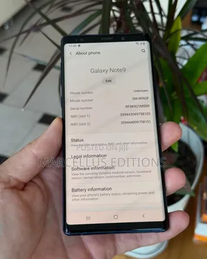 Samsung Galaxy Note 9 128 GB Black