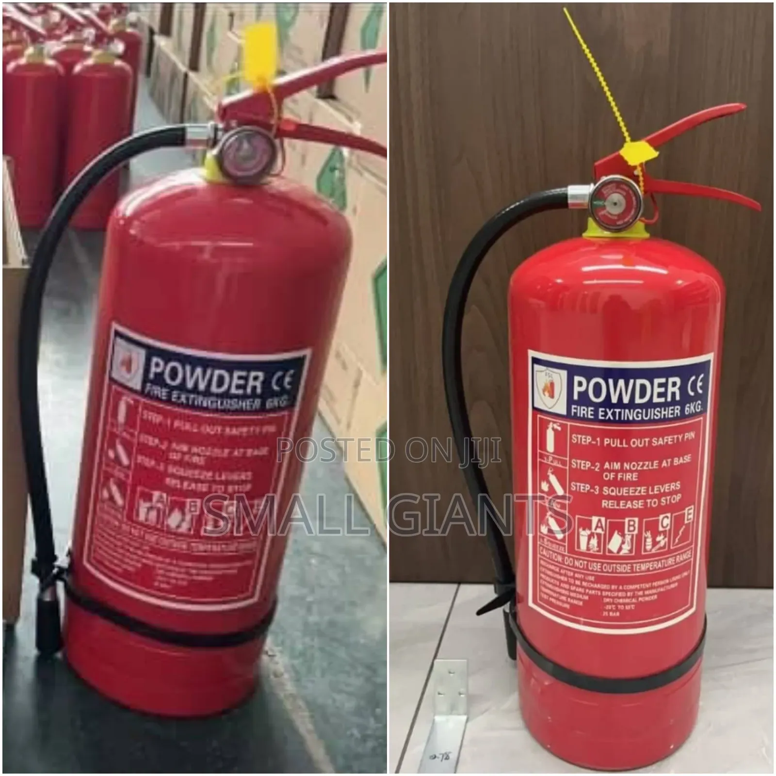 Dry Chemical Powder Fire Extinguisher (6kg)