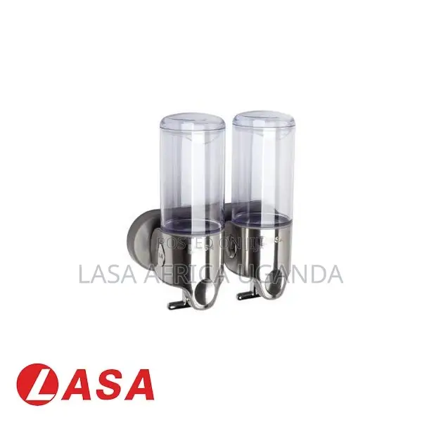 Stainless Steel Wall-Mount Soap Dispenser · 500ml × 2 · Boda