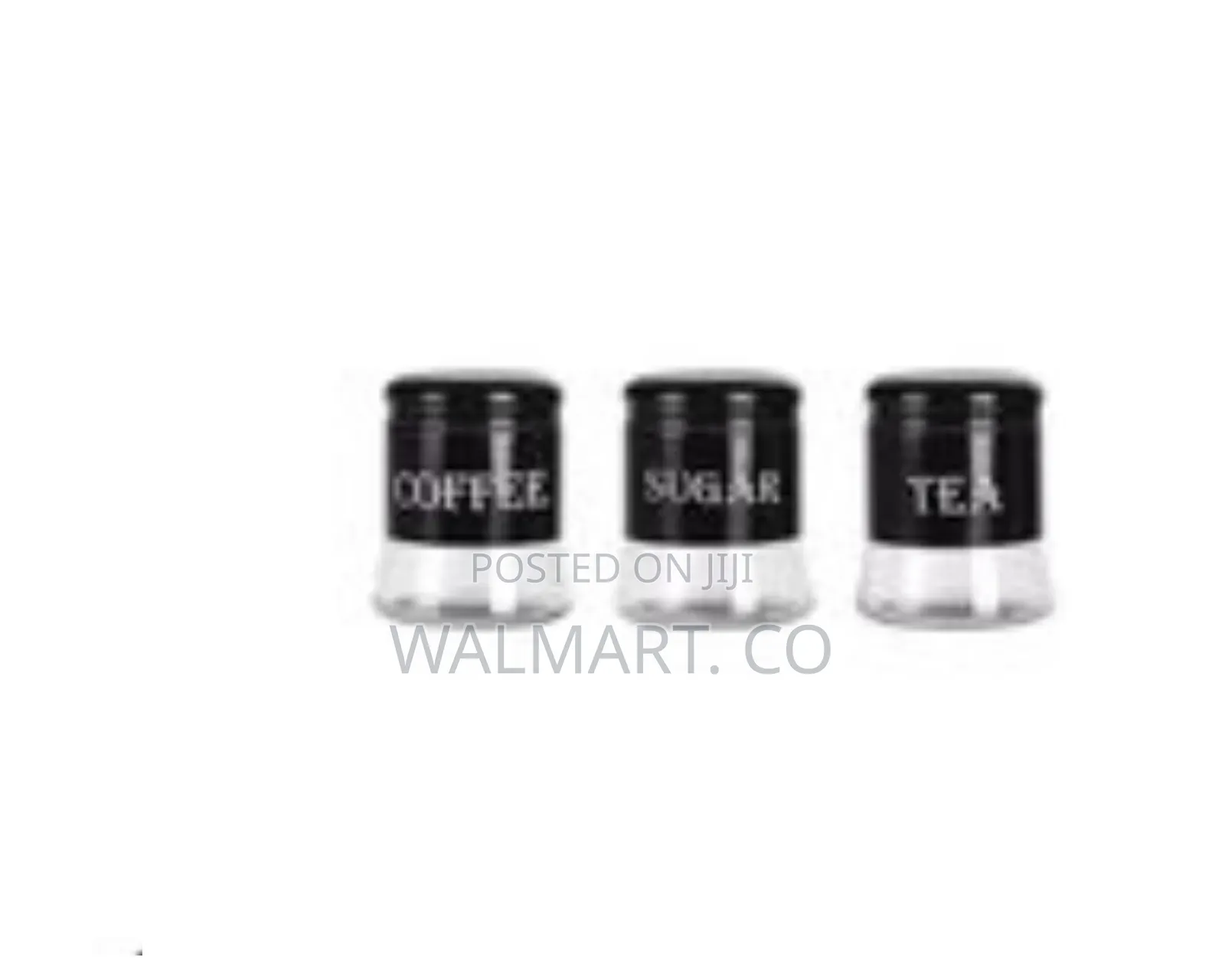 400ml 3 Storage Stainless Steel Kitchen Jars With a Shaker
