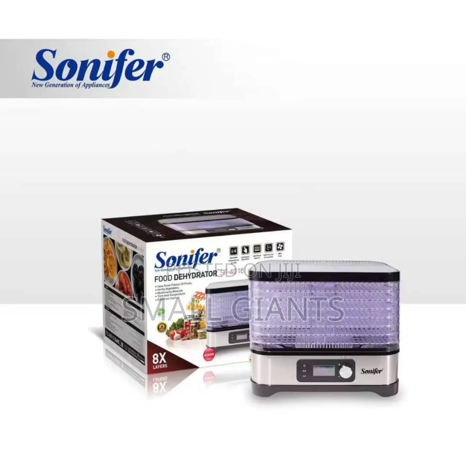 Sonifer-4016 Food Dehydrator, 8-Layers
