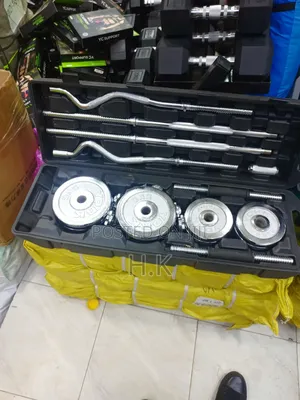 Adjustable Barbell and Dumbbell Set