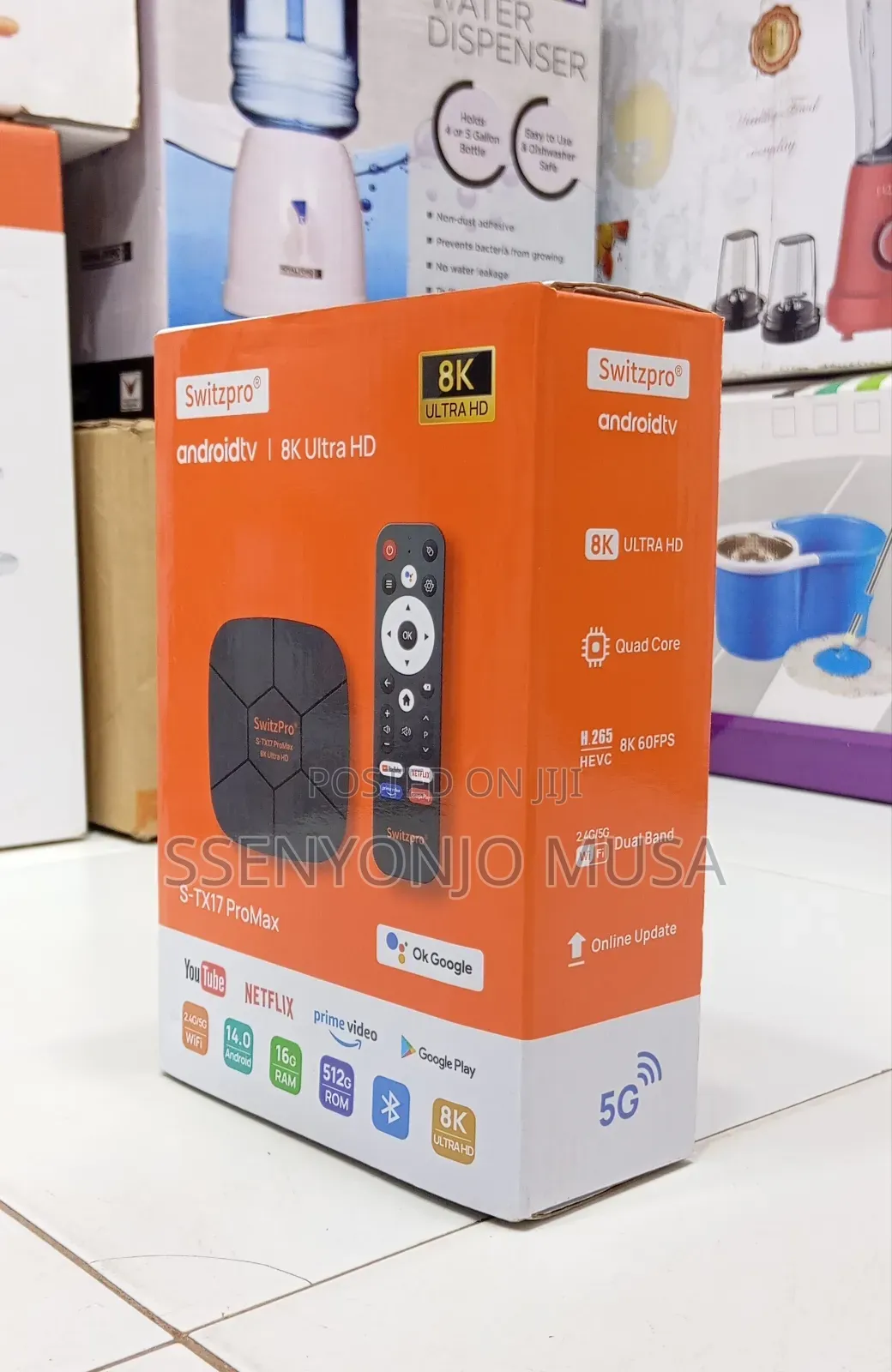 Switzpro S-Tx17 Promax Ultra Hd Android Tv With 16gb Ram, 512gb Ro