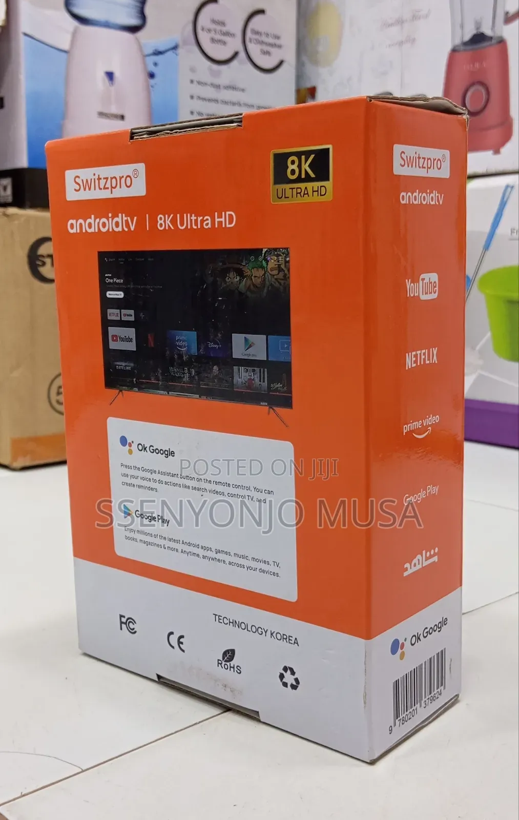Switzpro S-Tx17 Promax Ultra Hd Android Tv With 16gb Ram, 512gb Ro