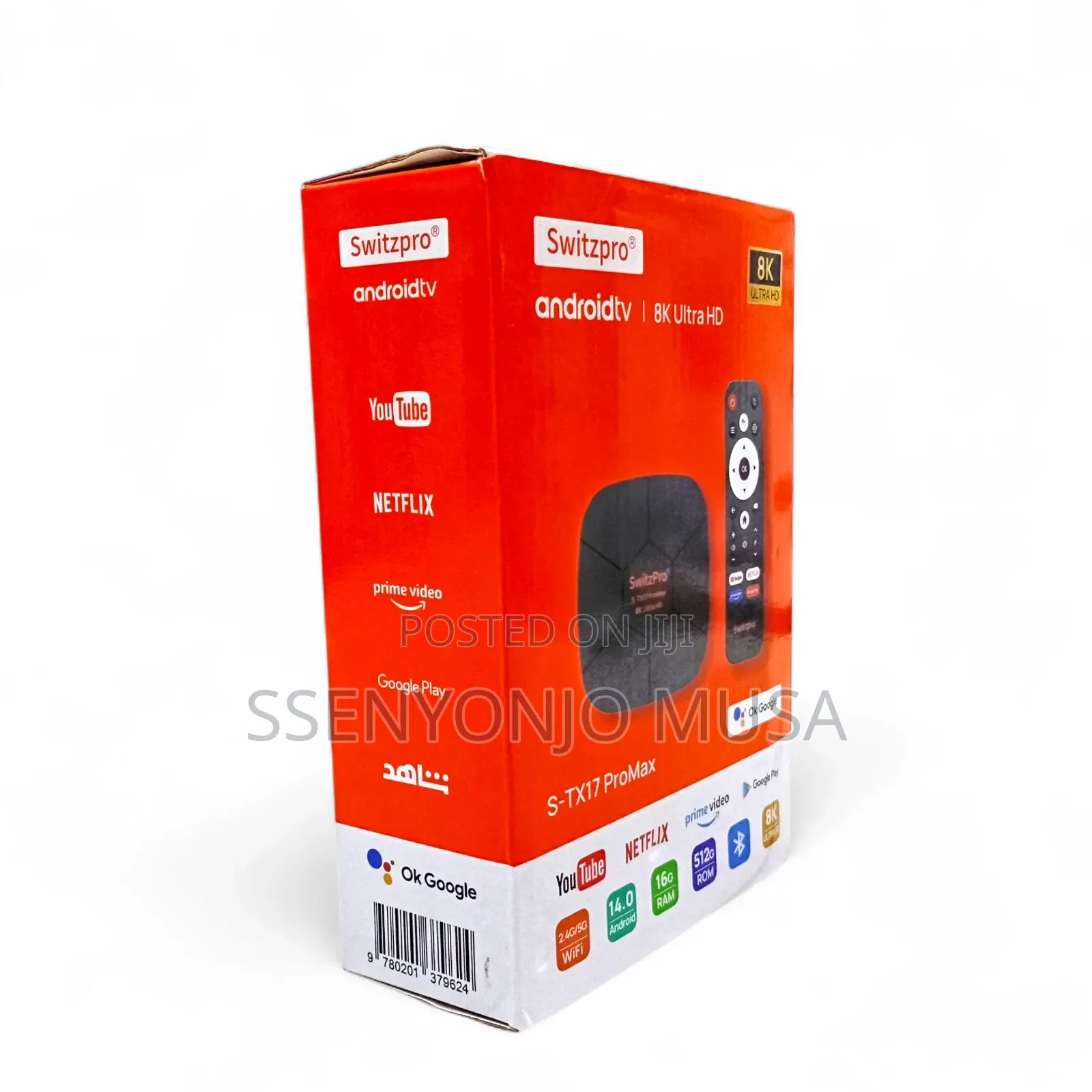 Switzpro S-Tx17 Promax Ultra Hd Android Tv With 16gb Ram, 512gb Ro