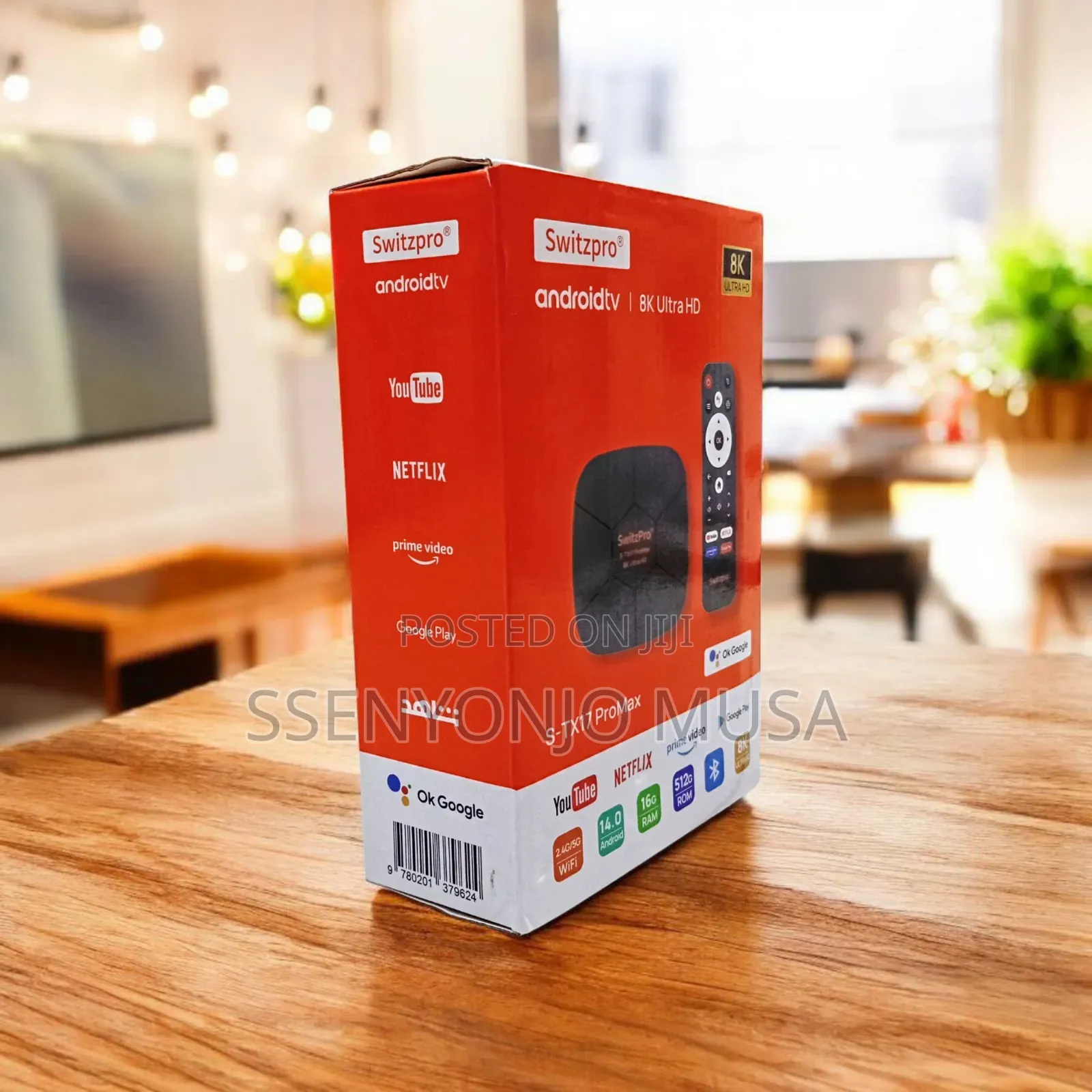 Switzpro S-Tx17 Promax Ultra Hd Android Tv With 16gb Ram, 512gb Ro