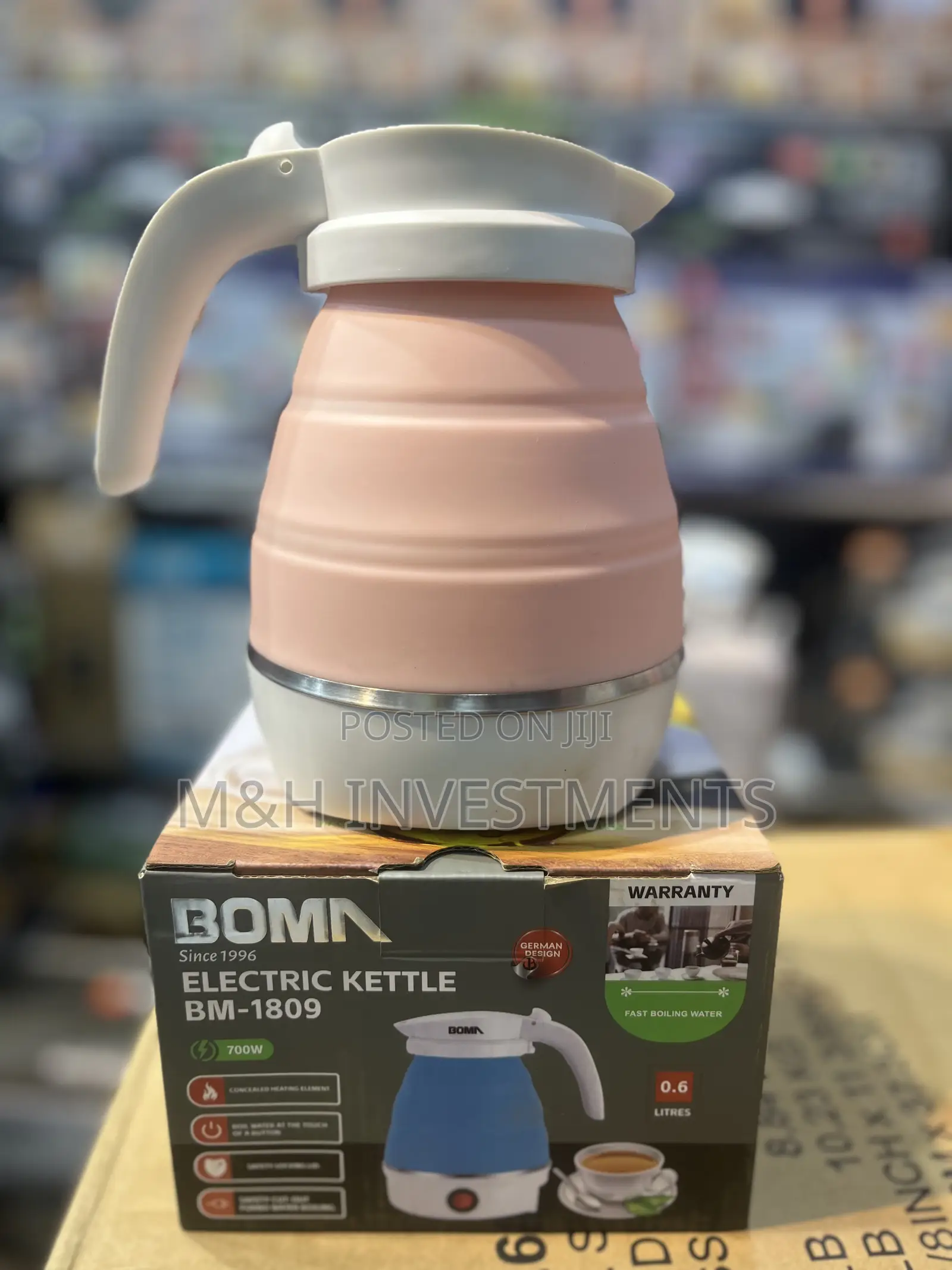 Foldable Travel Kettle