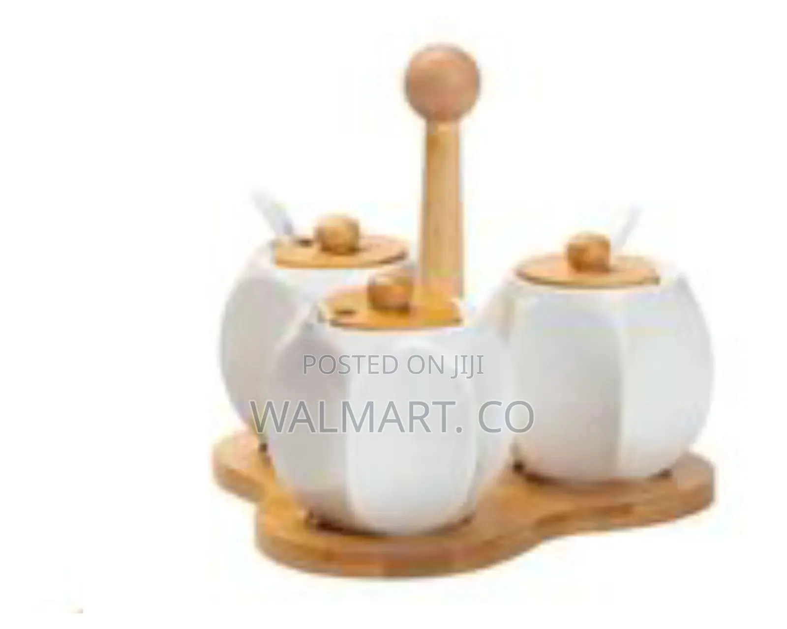 Tea Coffee Sugar Bowl 3 Canisters Set