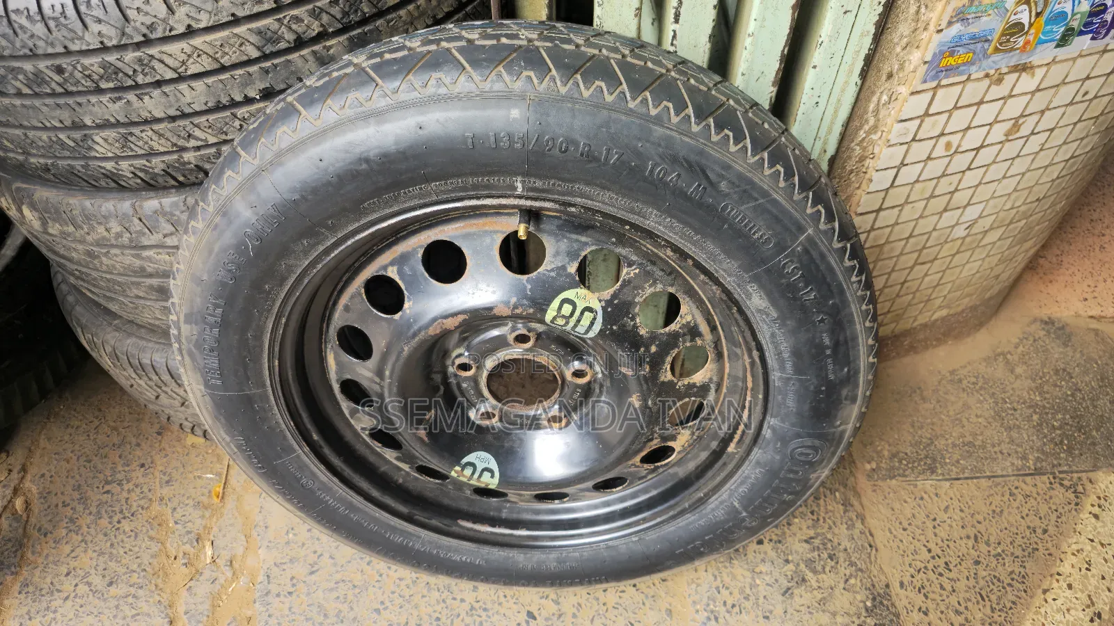 Original Spare Tire for BMW X5 Spare Tire