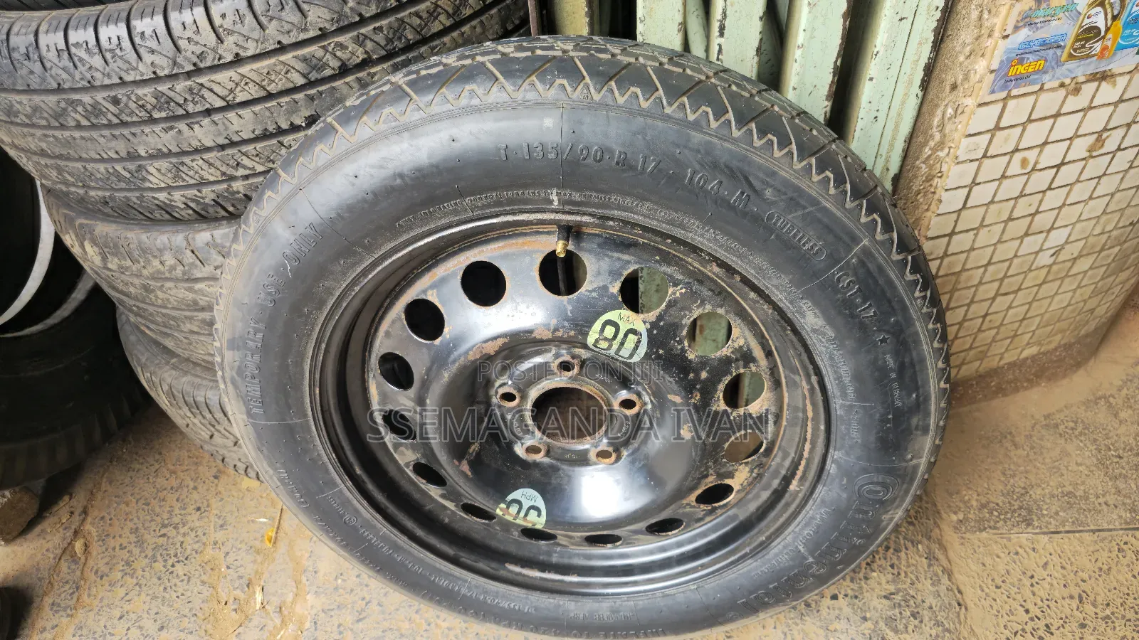 Original Spare Tire for BMW X5 Spare Tire