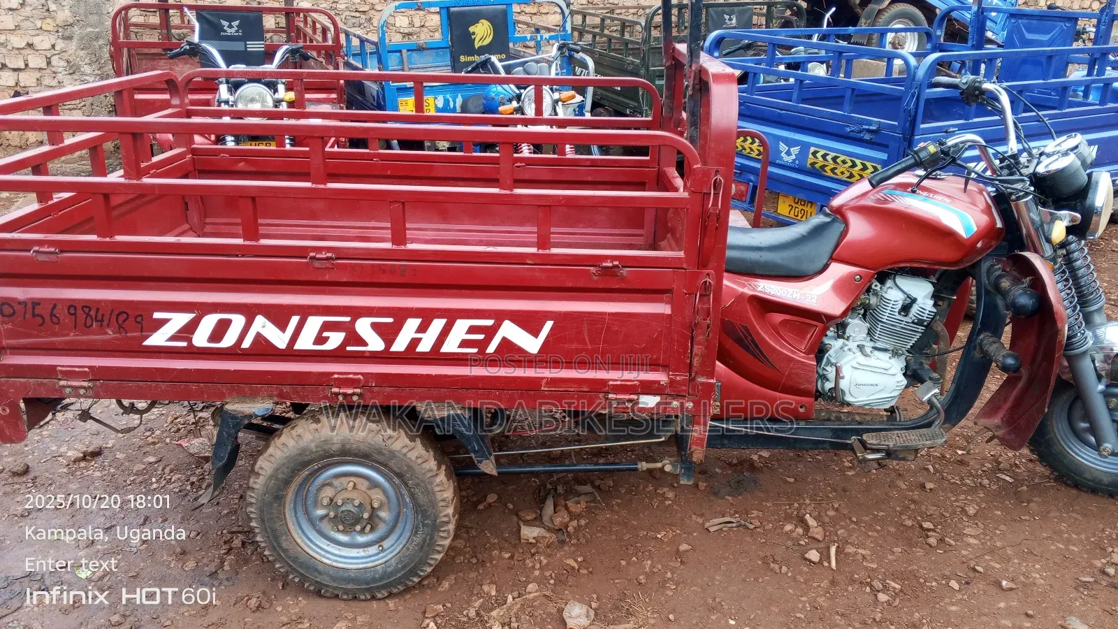 Zongshen ZS100-27 2023 Red