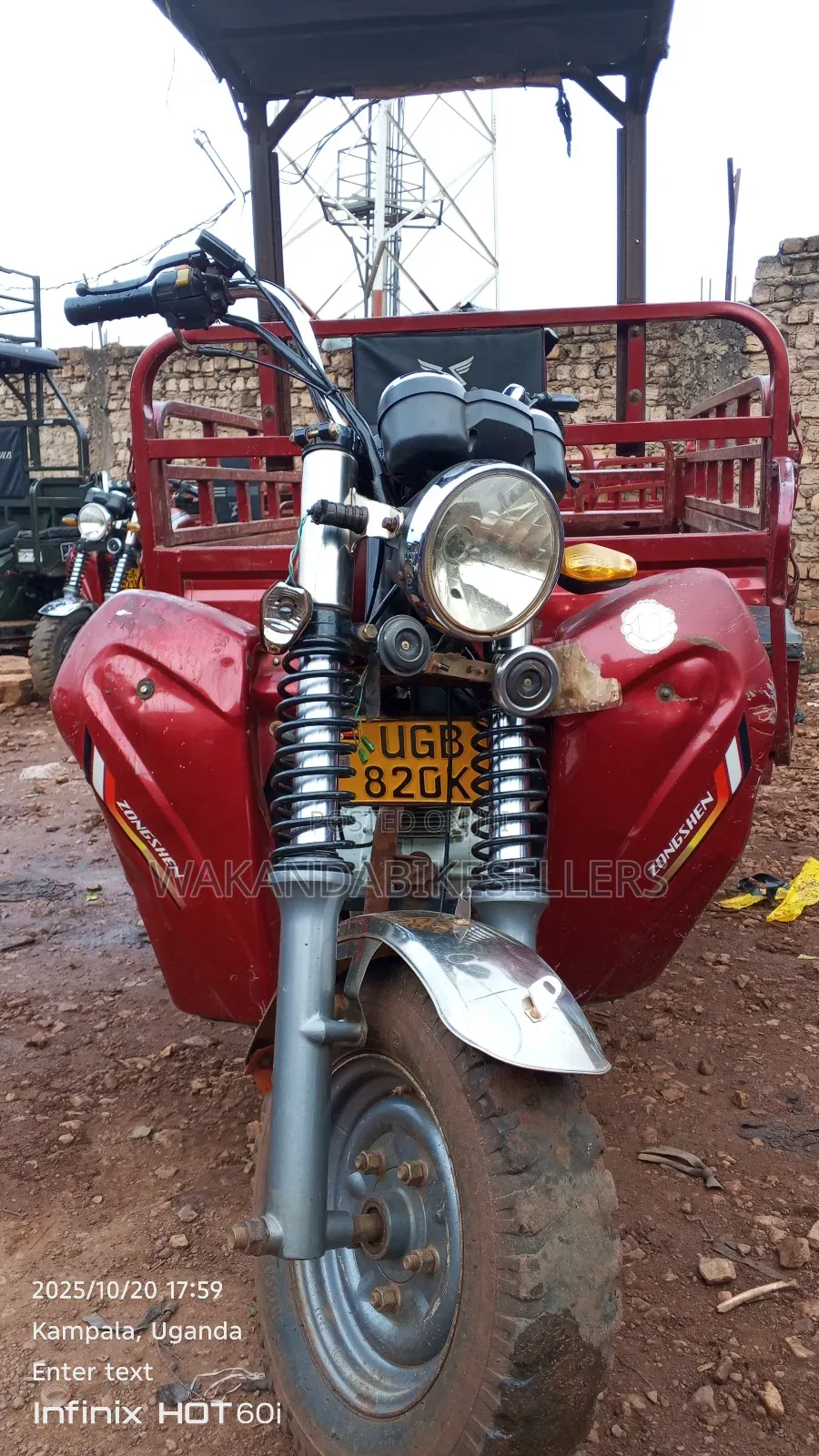 Zongshen ZS100-27 2024 Red