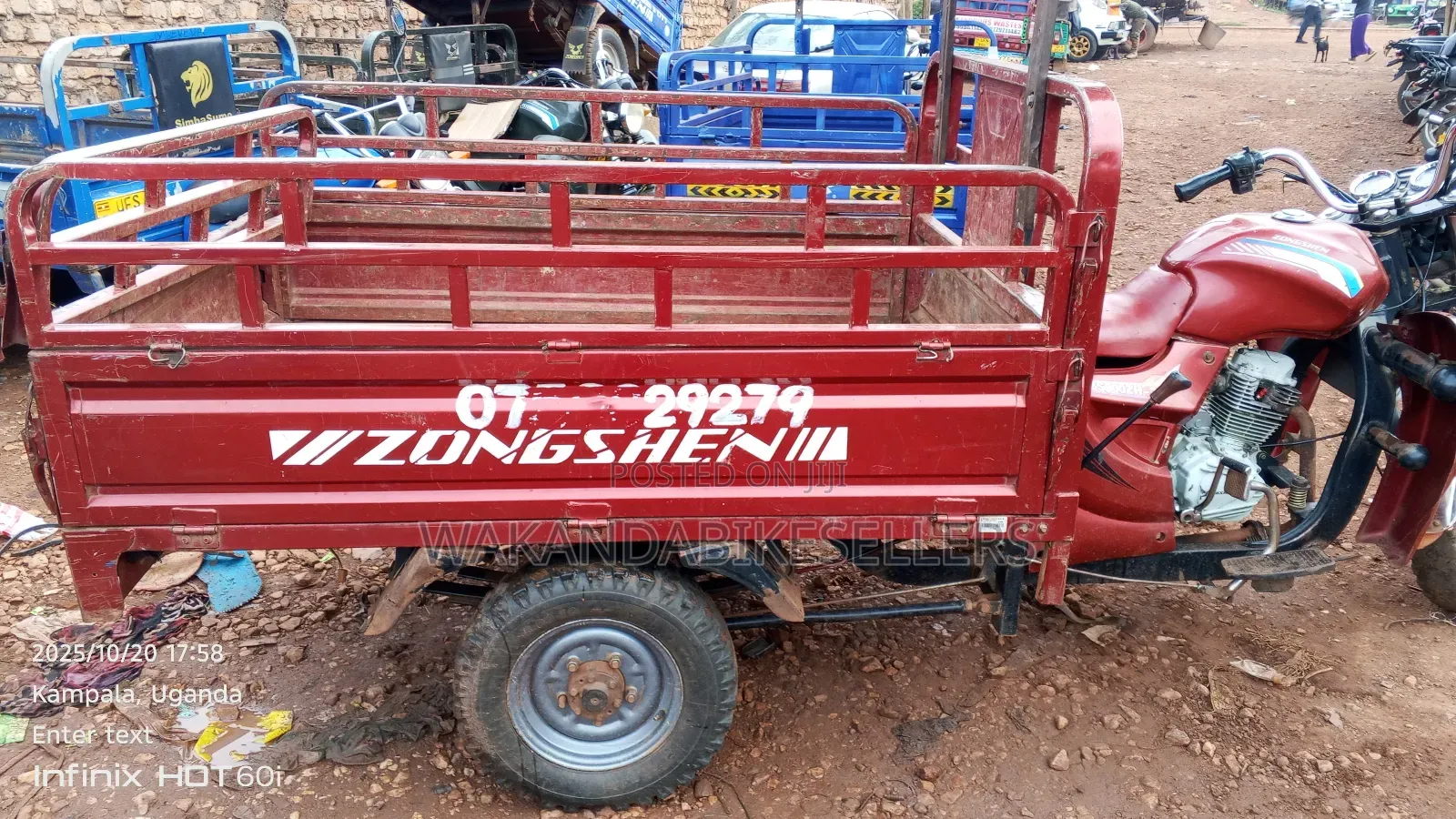 Zongshen ZS100-27 2024 Red