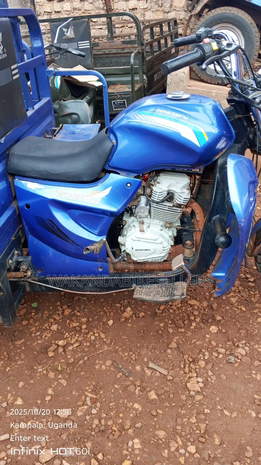 Zongshen ZS100-27 2024 Blue