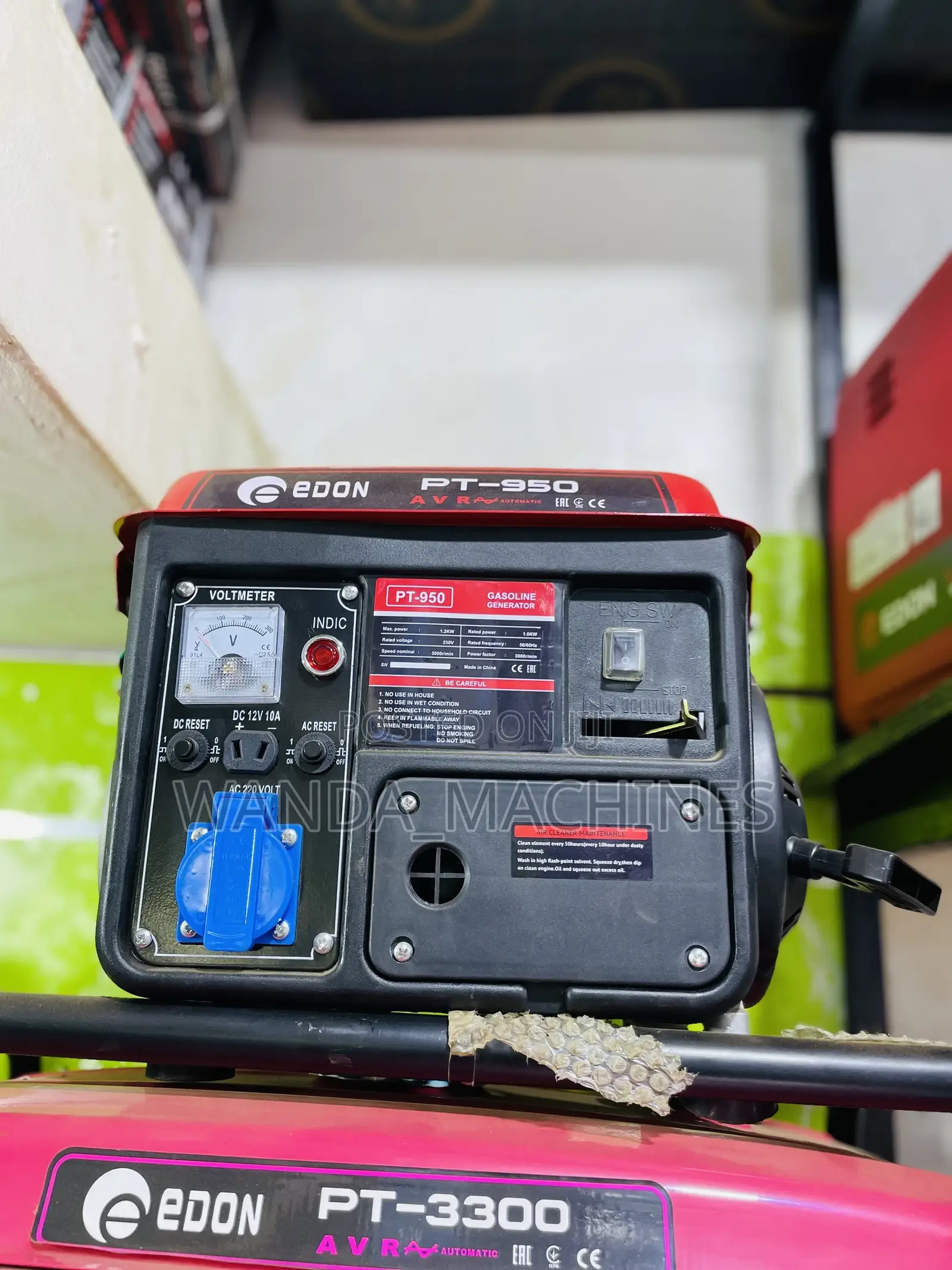 Gasoline Generator 1.2kva