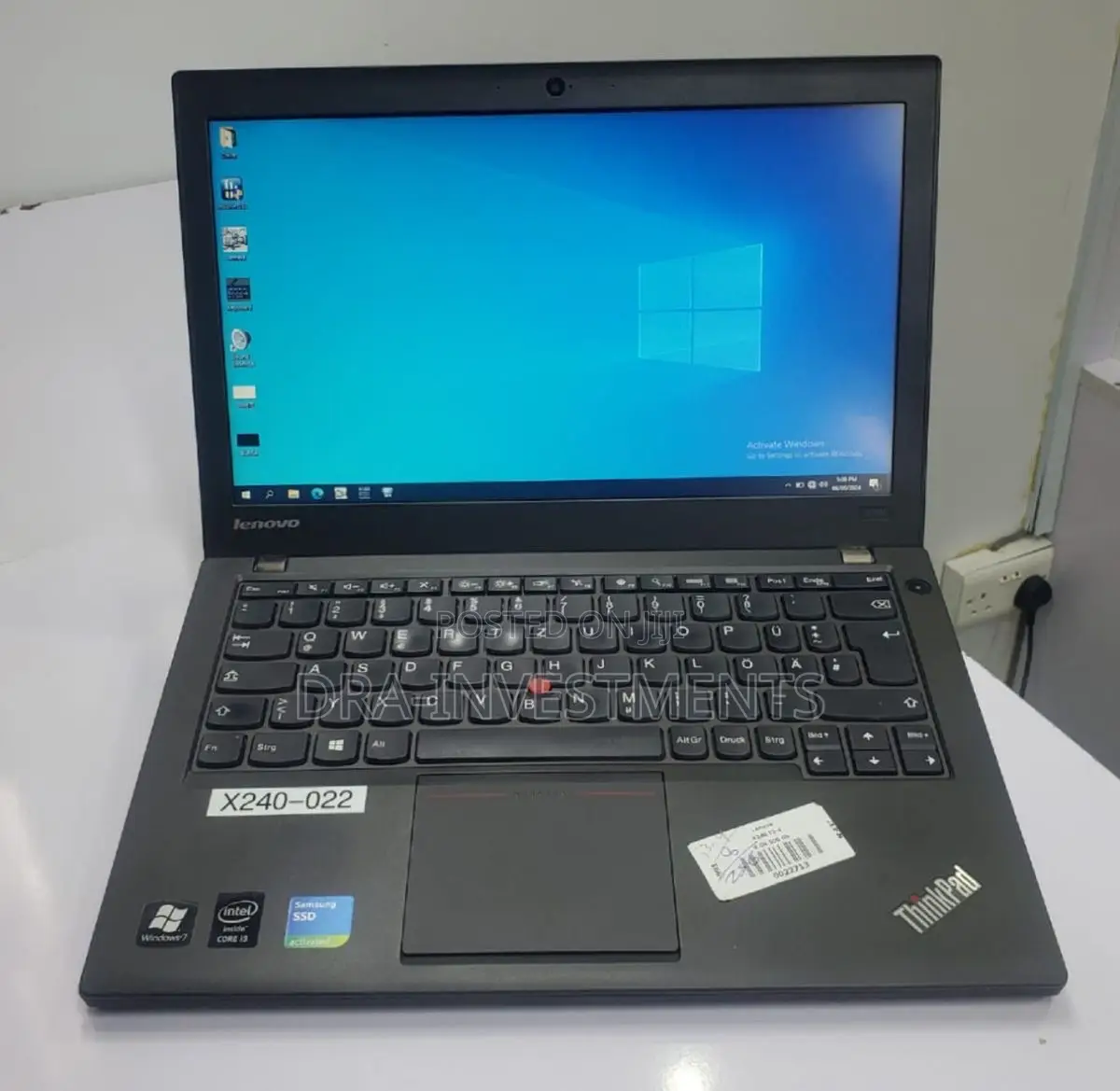 New Laptop Lenovo ThinkPad X240 8GB Intel Core I5 SSD 256GB