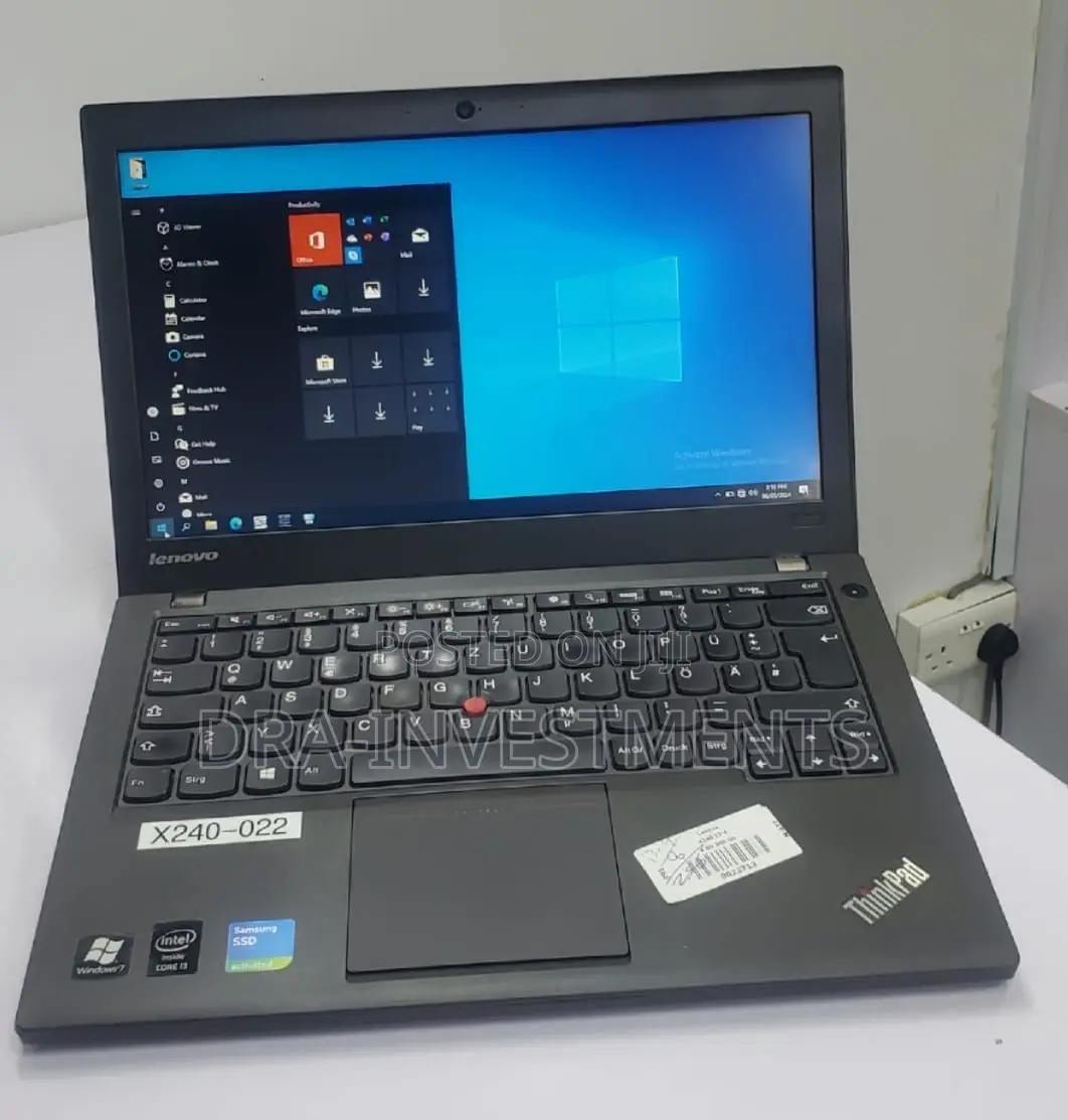 New Laptop Lenovo ThinkPad X240 8GB Intel Core I5 SSD 256GB