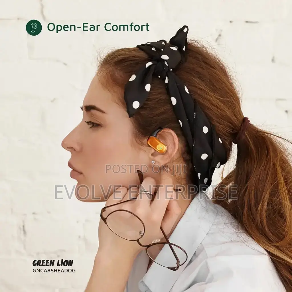 Green Lion Catania Open Ear Headphones - Orange