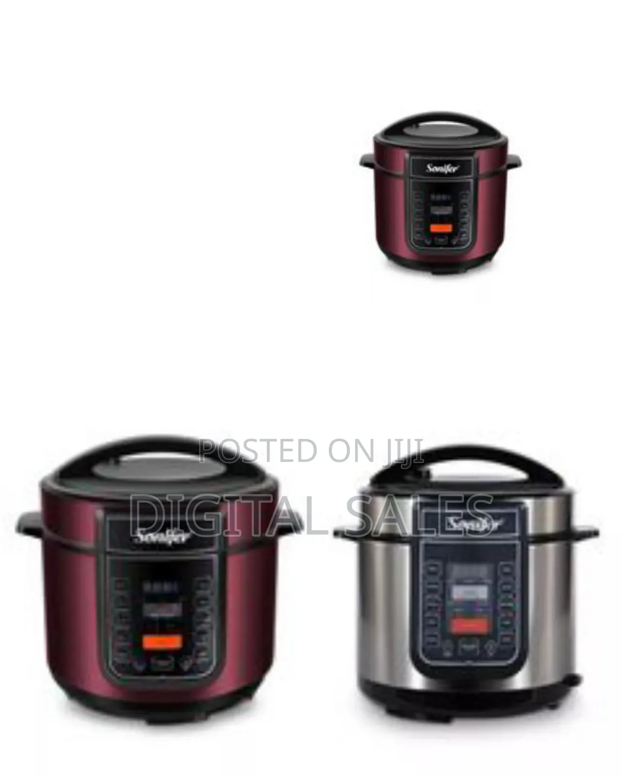 Sonifer Multi Function 5l Electric Pressure Cooker Rice Cooker