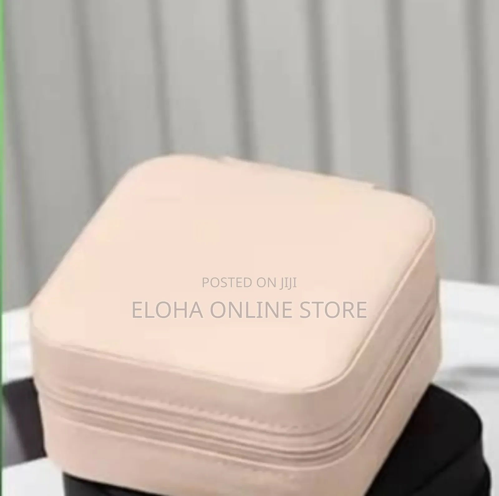 Mini Leather Travel Jewelry Organizer Box