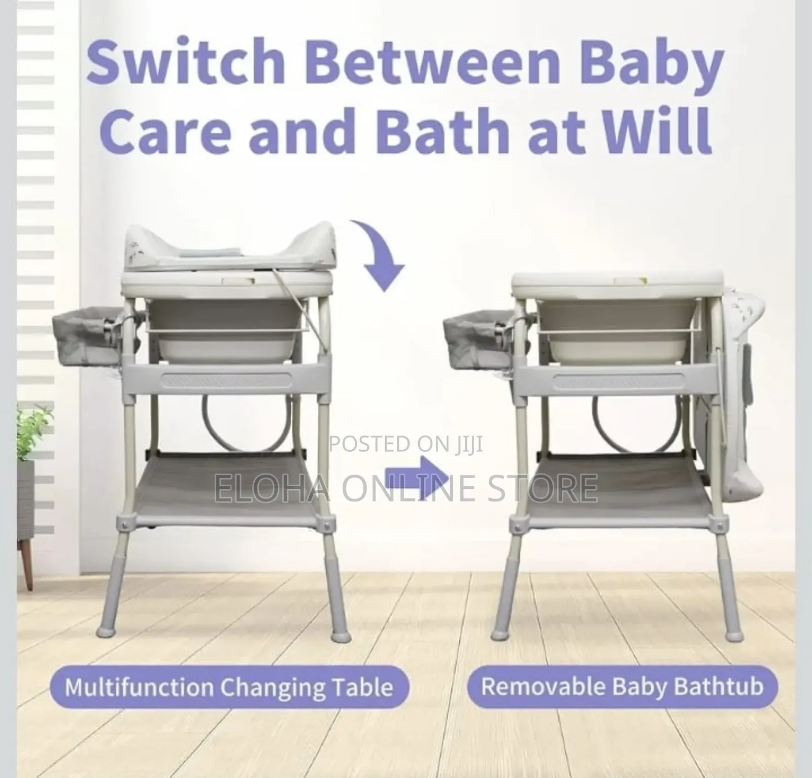 4in1 Baby Bathtub and Changing Station