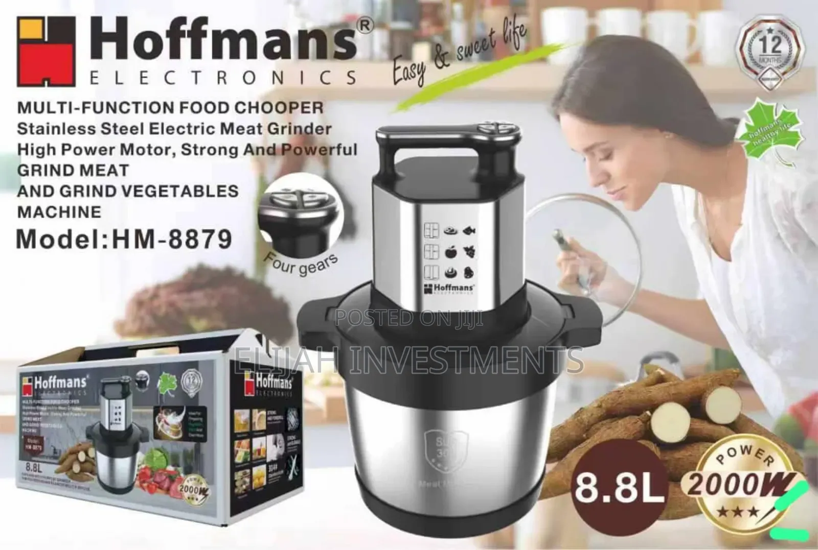 Hoffmans 8.8litres Food Processor