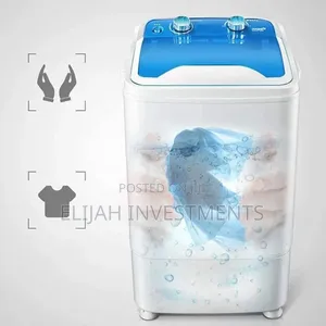 Boma Single-Tub Washing Machine With Drain Basket Mini - 7 Kg