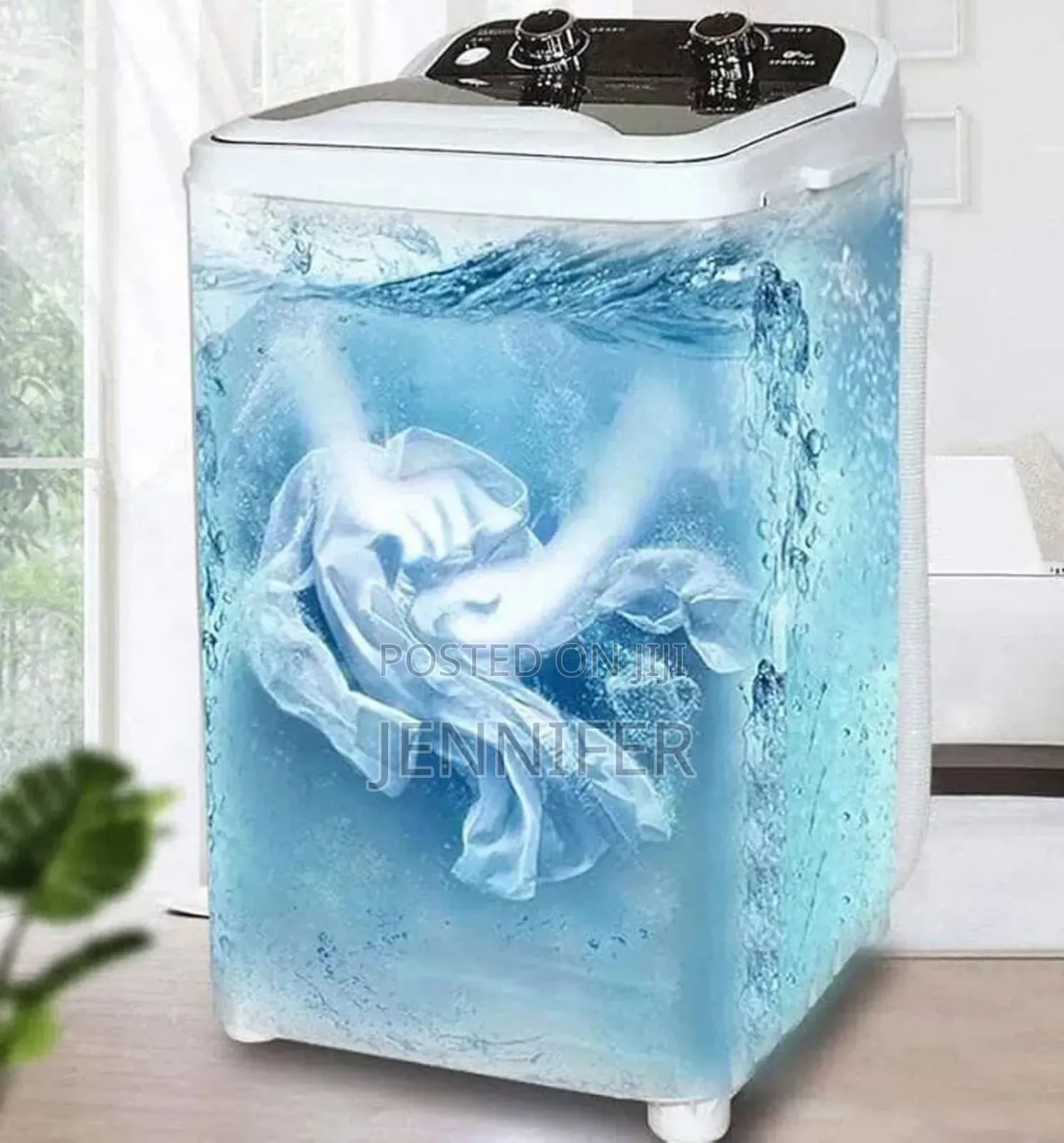 Boma Single-Tub Washing Machine With Drain Basket Mini - 7 Kg