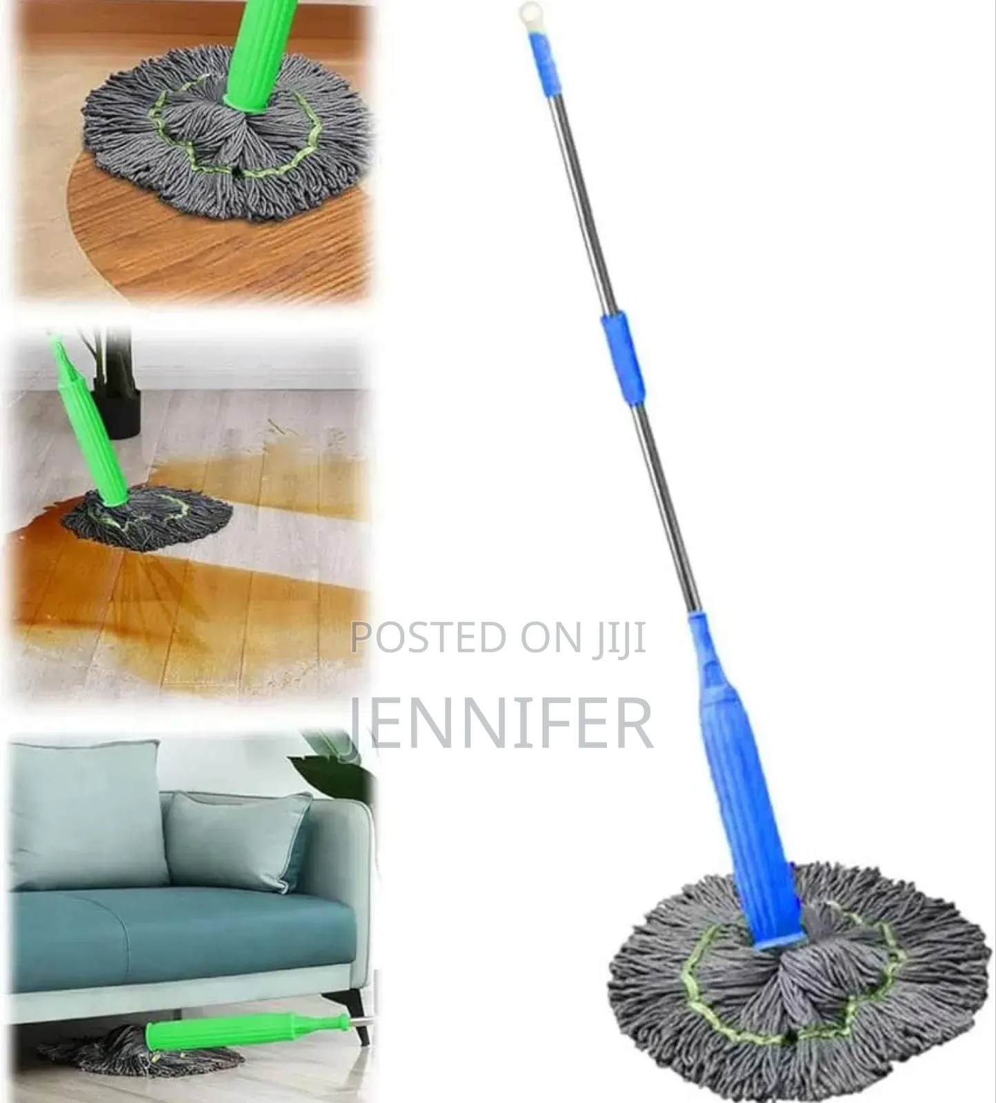 2 in 1 Dehydrated Mop, Self-Wringing Twist Mops