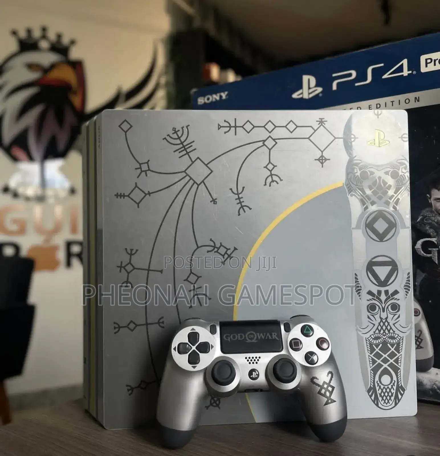 Ps4 Pro Gaming System! Chipped, 28 Games, 2 Controllers. Get It Cheap!