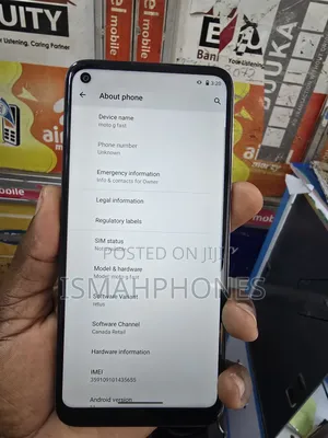 Motorola Moto G Fast 32 GB White