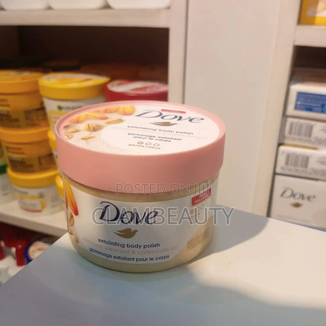 Dove Exfoliating Body Polish With Colloidal Oatmeal and Calendula Oil