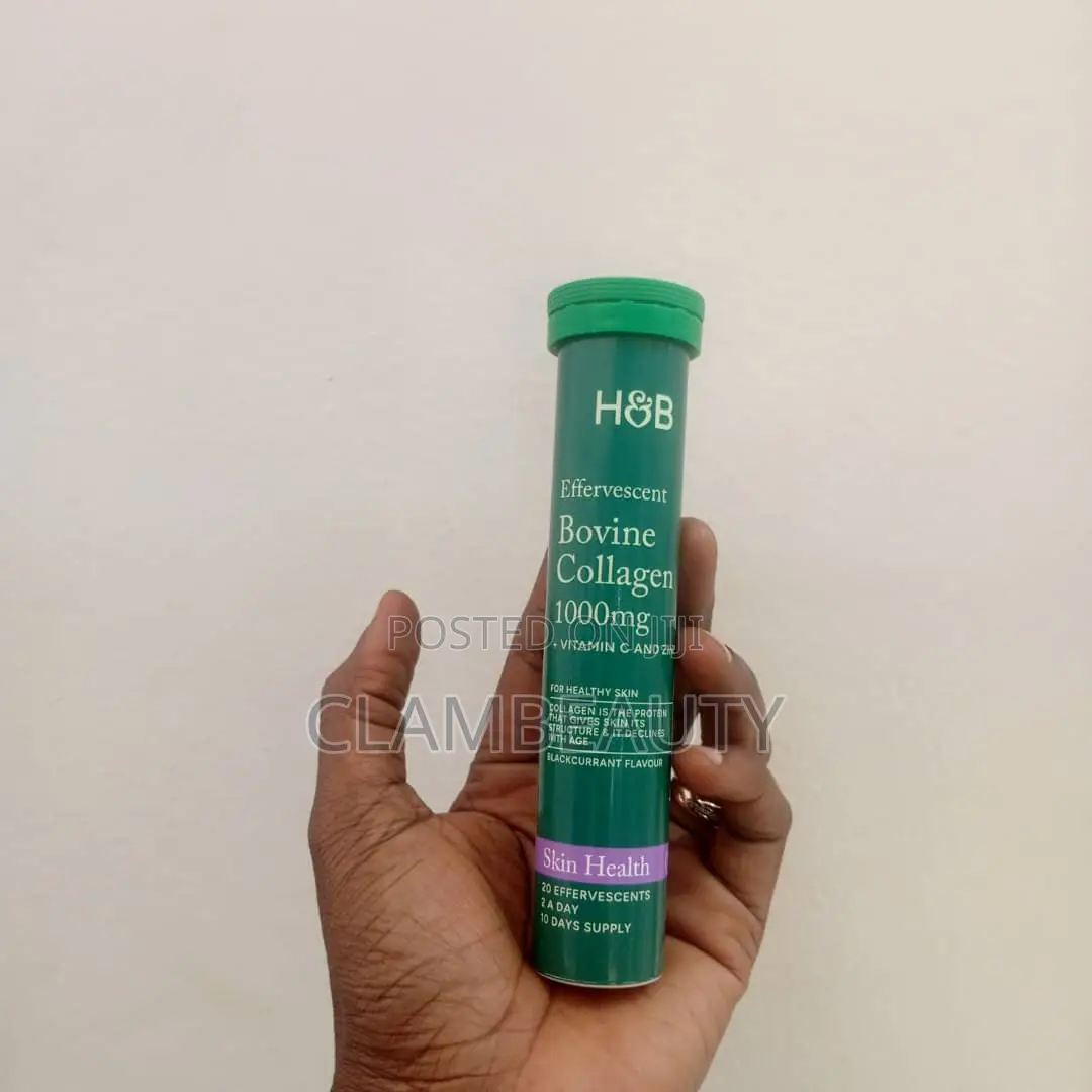 Holland Barrett Effervescent Bovine Collagen 1000mg With Vitamin C A