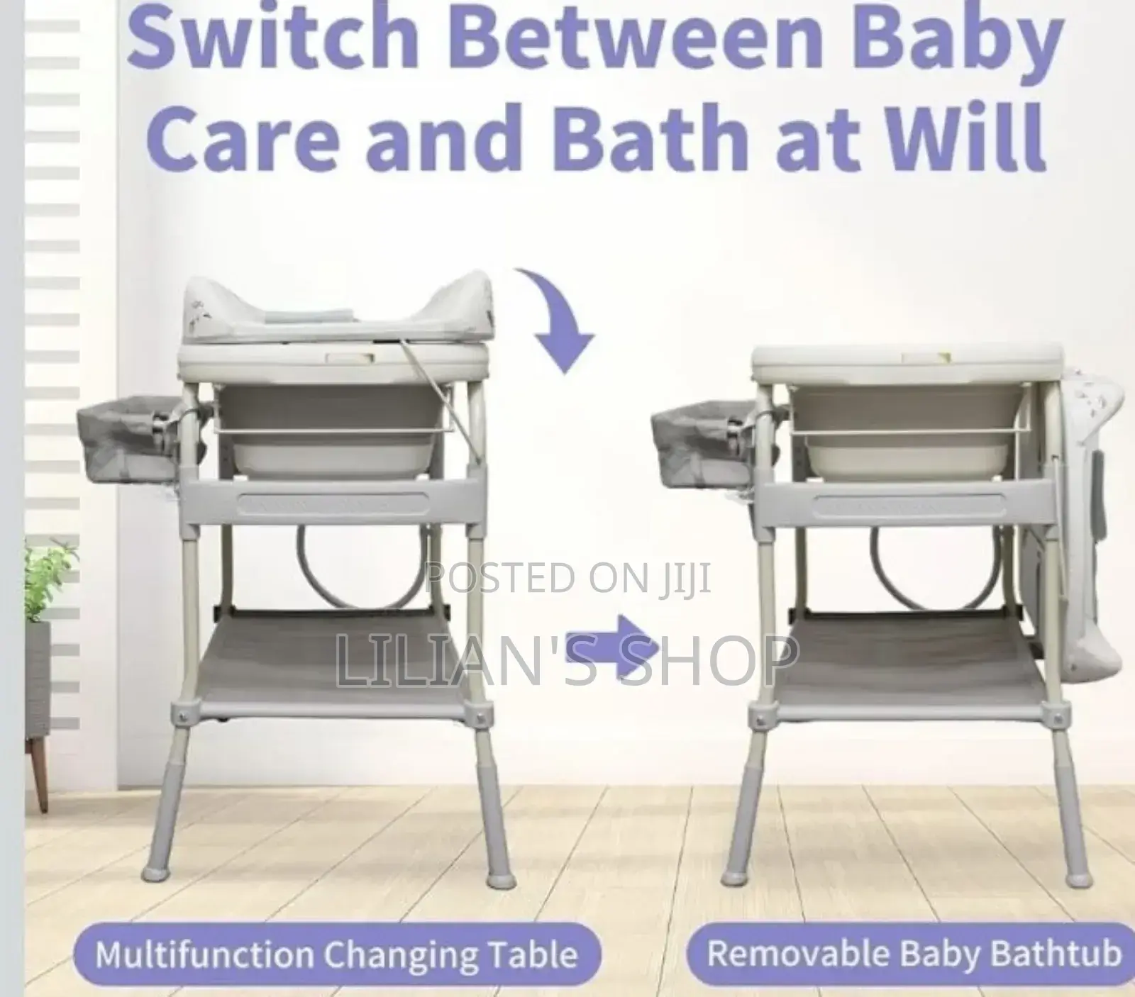 4in1 Baby Bathtub and Changing Station
