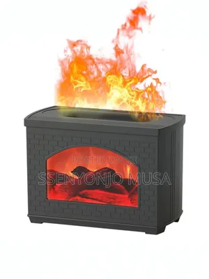 Flame Aroma Diffuser - Waterless Oil Diffuser With Auto Shut