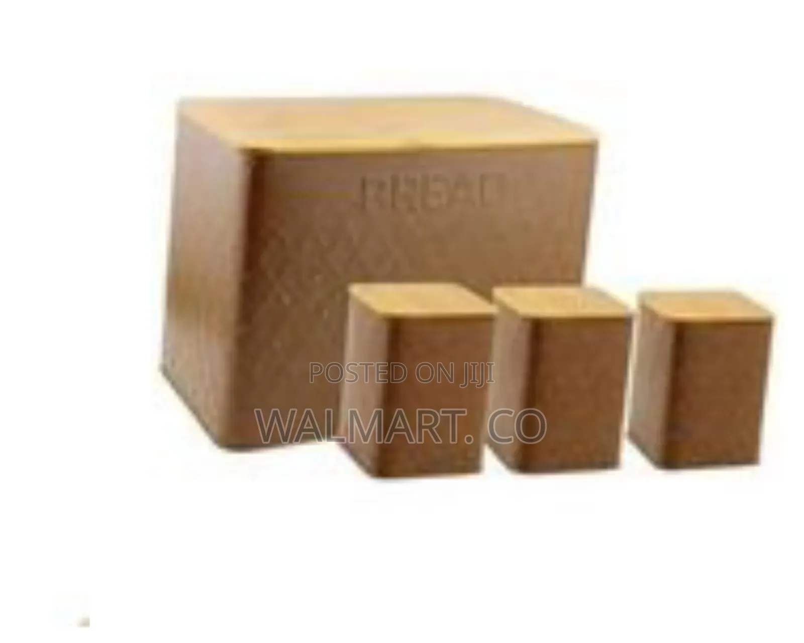 1 Piece Bread Bin and 3 Piece Sugar Bowl Canister Storage Set