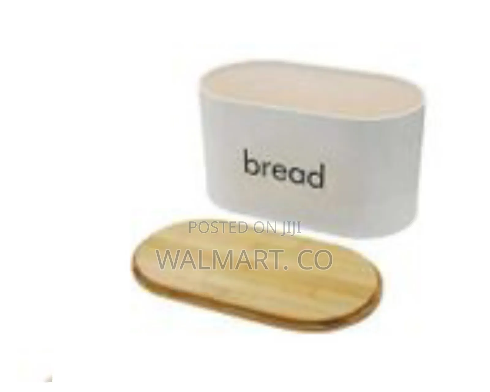 Elodie Bamboo Wood Rectangle Bread Box