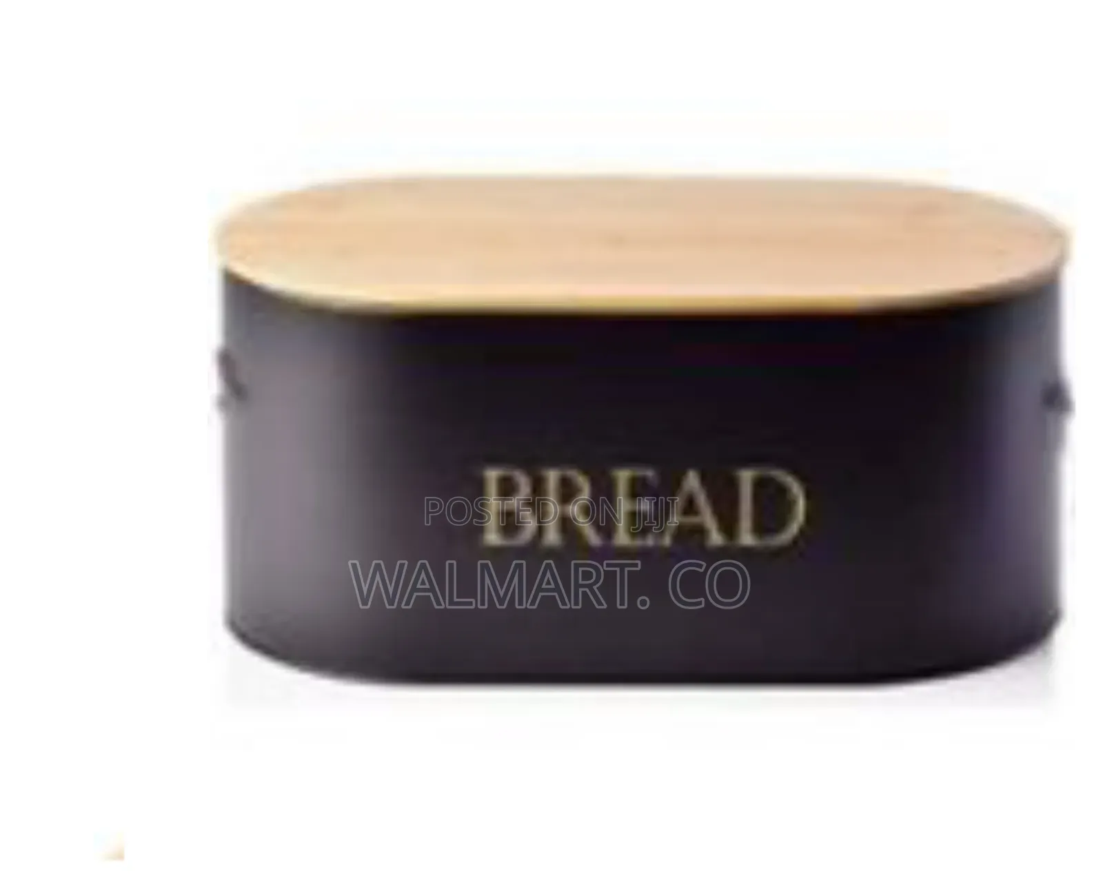 Elodie Bamboo Wood Rectangle Bread Box