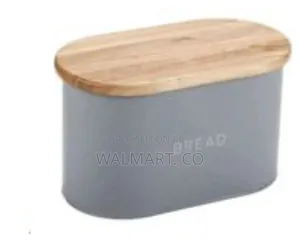 Elodie Bamboo Wood Rectangle Bread Box