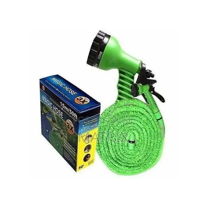 Magic Hose Expandable High Pressure Car Wash Garden Spray 15m