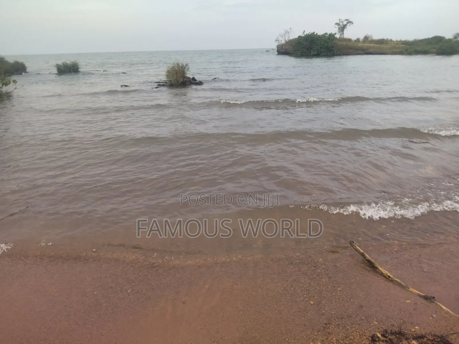 Bussi Island Lake Front Land on Sale